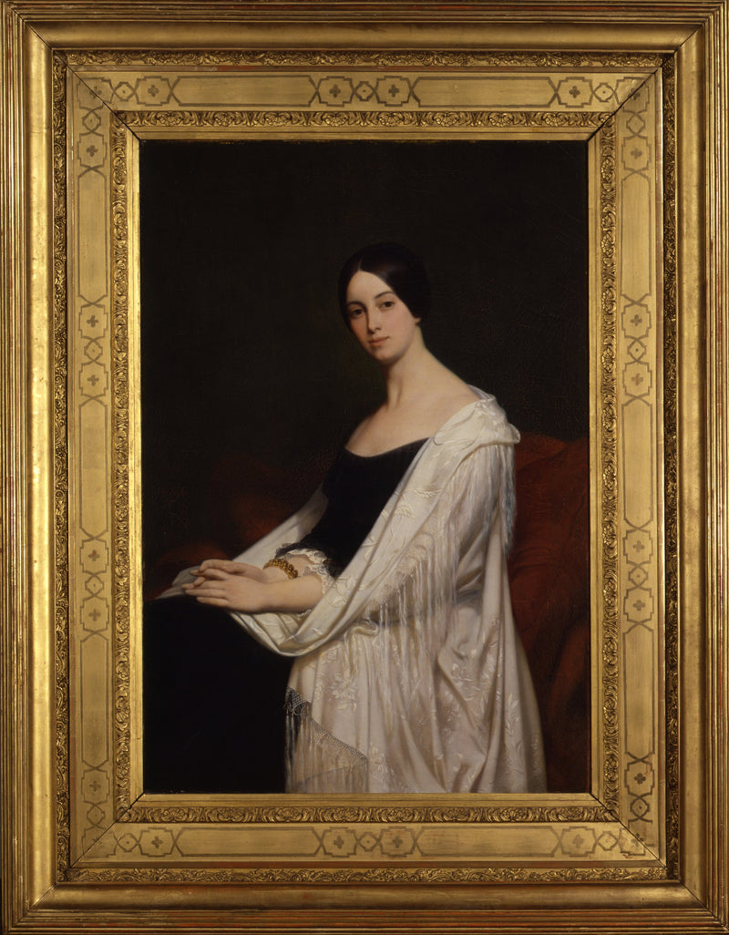 Portrett av Madame Victor Place - Ary Scheffer