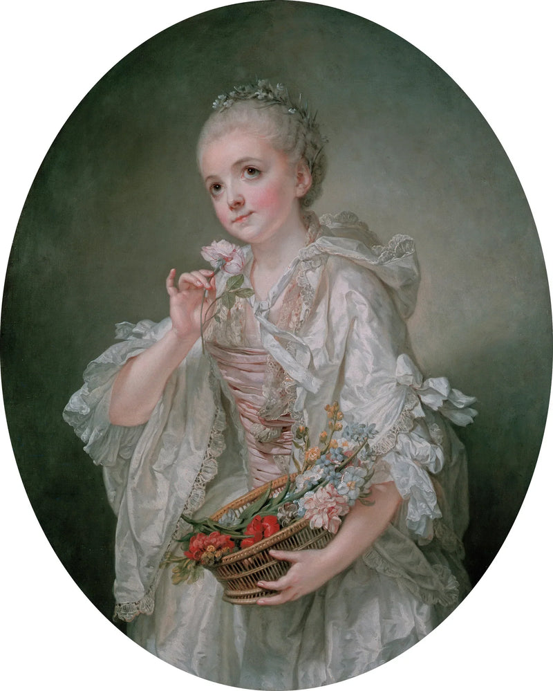 Portrett av Madeleine Barberie de Courteilles - Jean-Baptiste Greuze