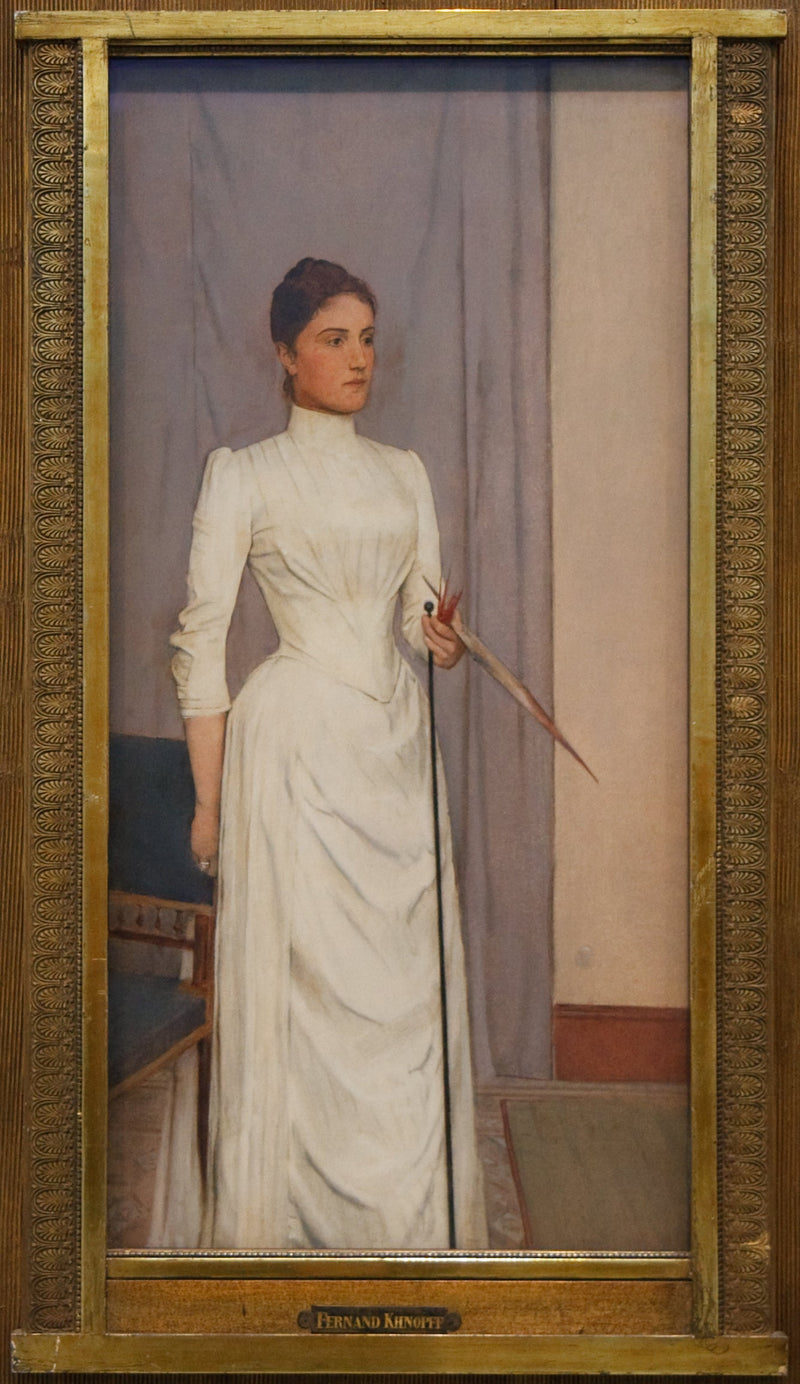 Portrett av Madeleine Mabille - Fernand Khnopff