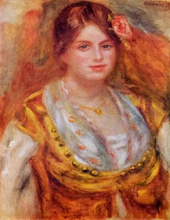 Portrett av frøken François - Pierre-Auguste Renoir
