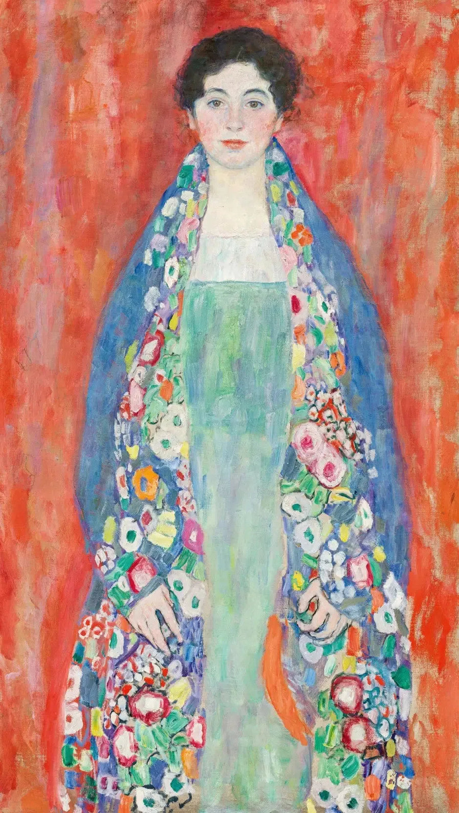 Portrett av frøken Lieser - Gustav Klimt