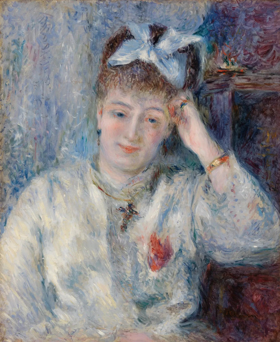 Portrett av frøken Marie Murer (Portrett av frøken Marie Murer) - Pierre-Auguste Renoir