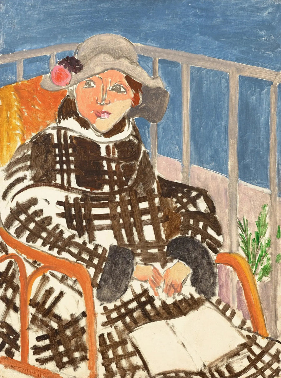 Portrett av frøken Matisse - Henri Matisse