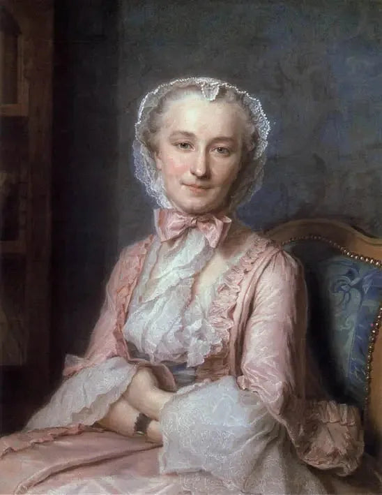 Portrett av Frøken Sallé - Maurice-Quentin de La Tour