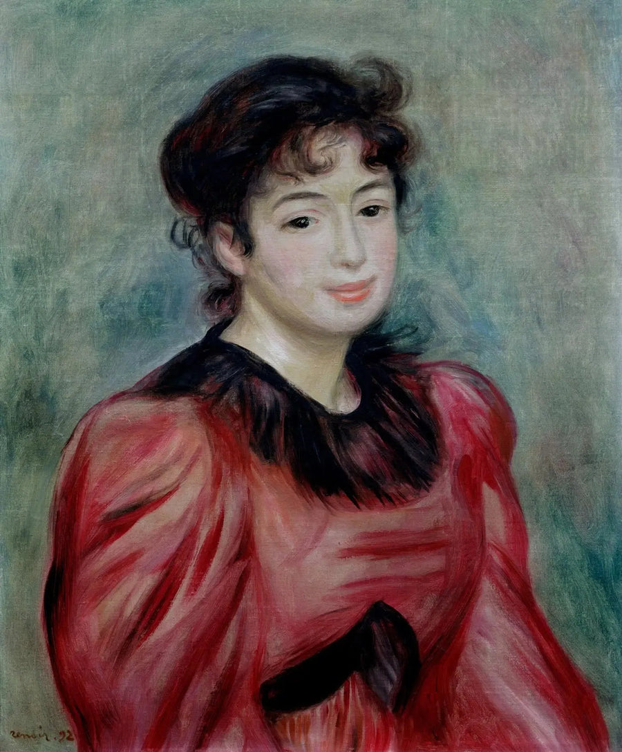 Portrett av frøken Victorine de Bellio - Pierre-Auguste Renoir