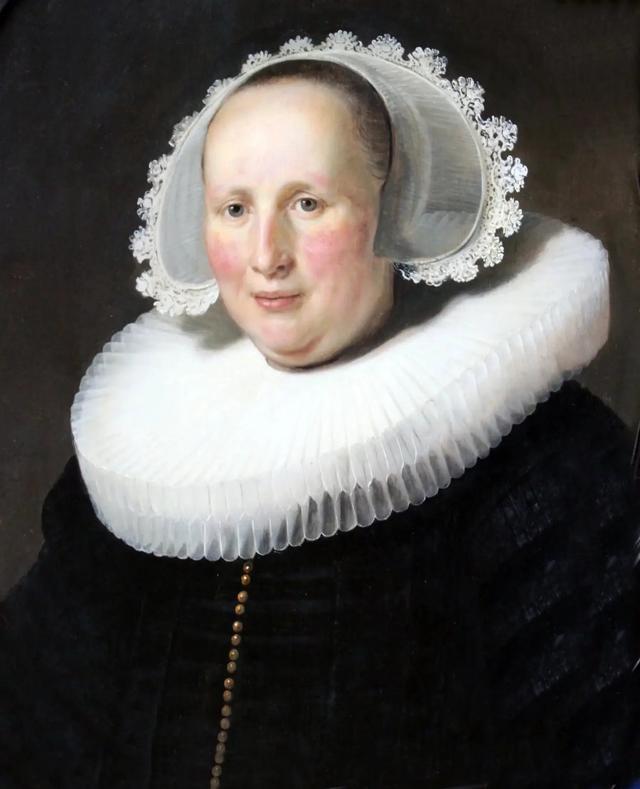 Portrett av Maertgen van Bilderbeecq, ektefelle av Willem Burggraeff - Rembrandt