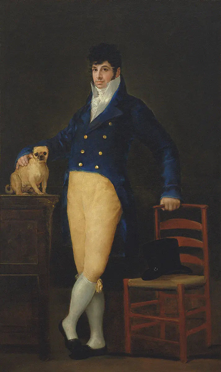 Portrett av Manuel García de la Prada - Francisco de Goya