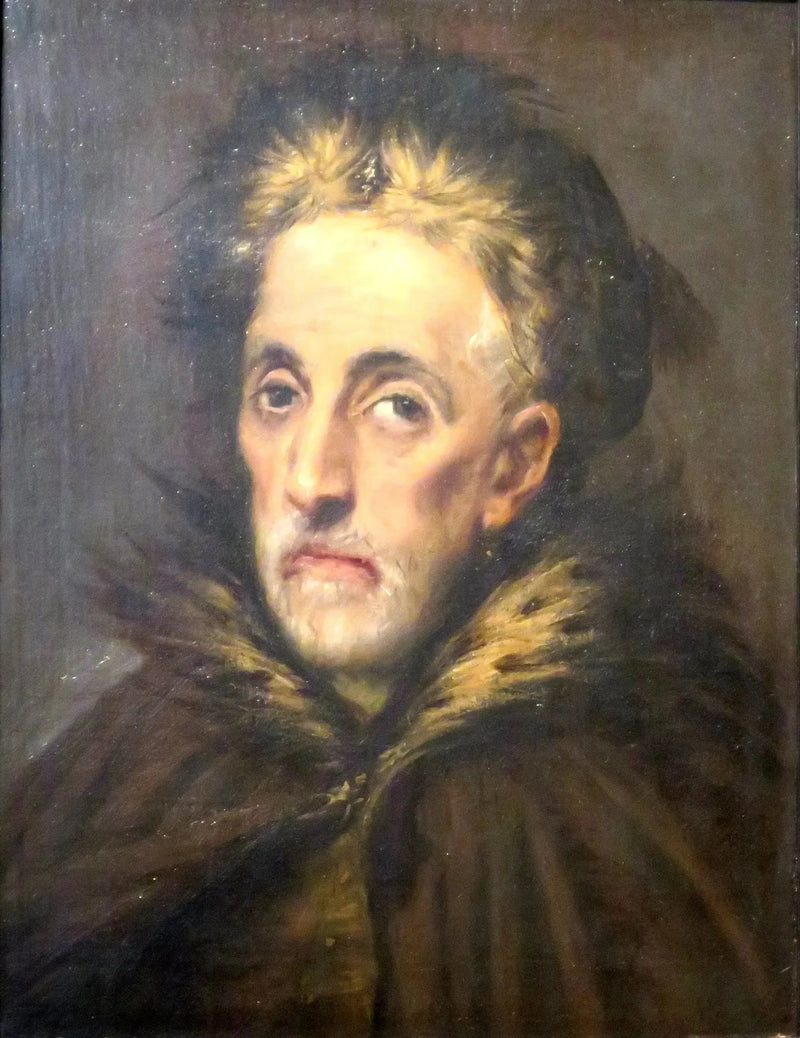 Portrett av Manusso Theotokopoulos - El Greco