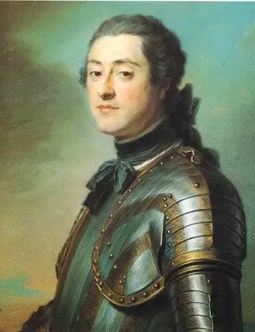 Portrett av Marc-René, marques de Voyer d'Argenson (1722-1782) - Maurice-Quentin de La Tour