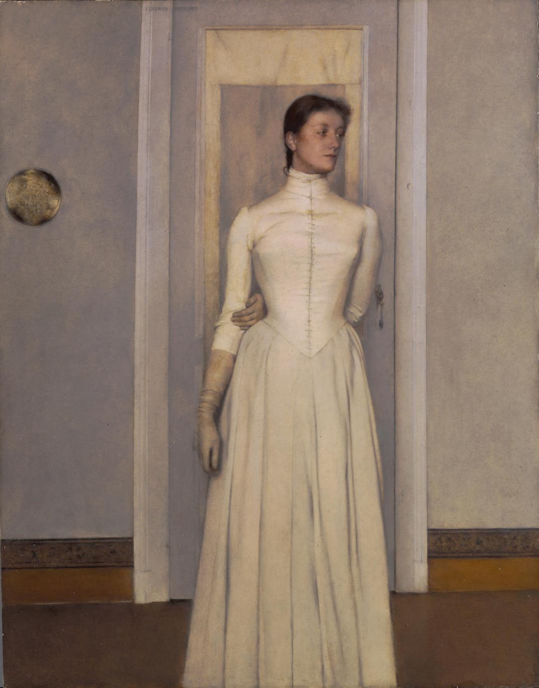 Portrait de Marguerite - Fernand Khnopff - Alpha Reproduction