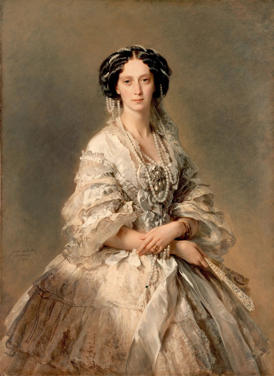Portrett av Maria Alexandrovna - Franz Xaver Winterhalter

Source:
Portrait de Maria Alexandrovna - Franz Xaver Winterhalter