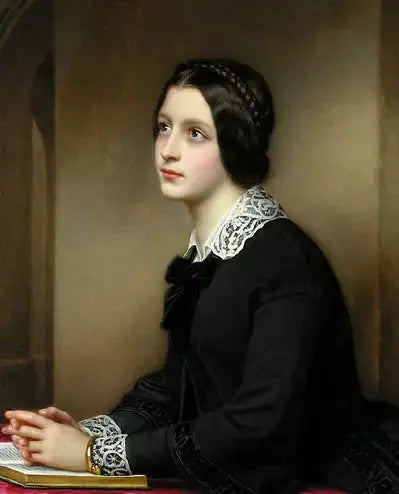 Portrett av Maria Dietsch - Joseph Karl Stieler