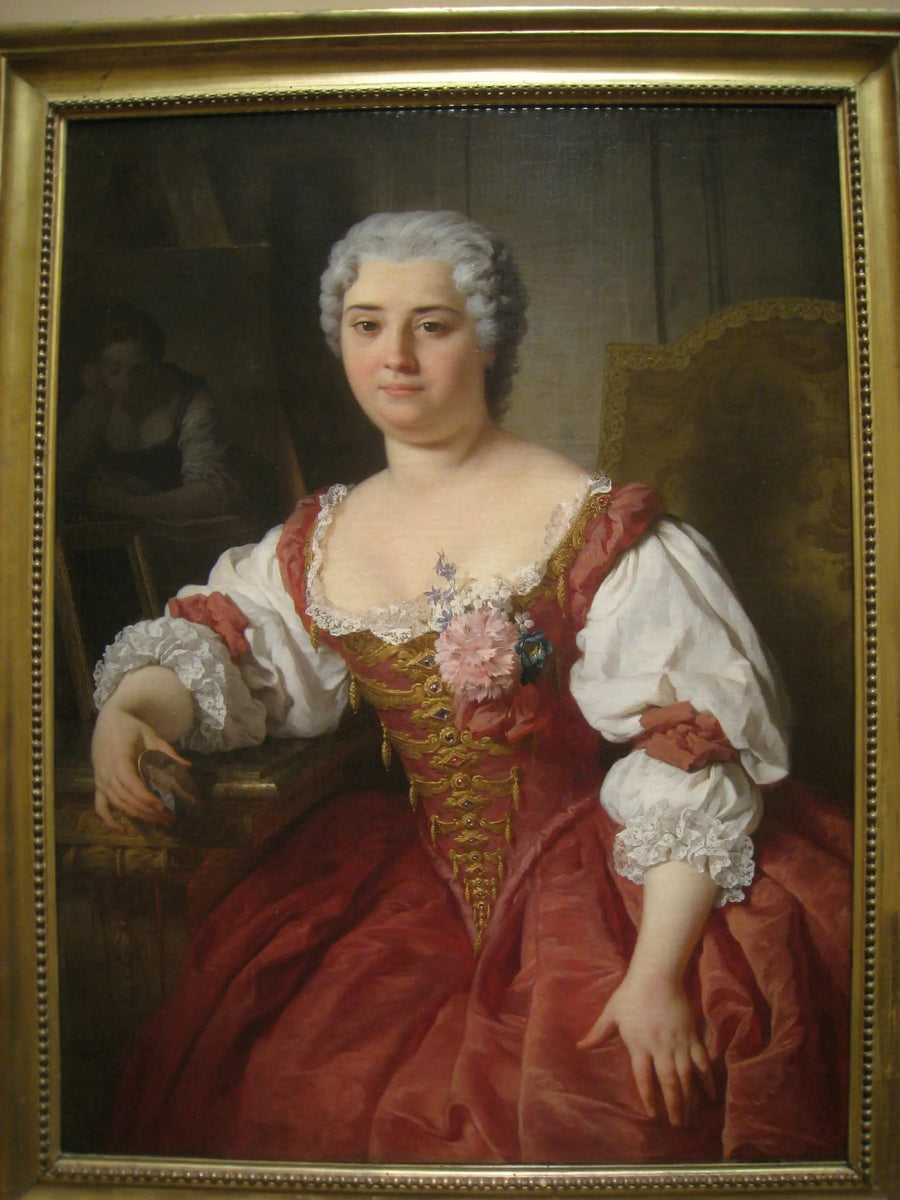 Portrett av Maria Felice Tibaldi - Pierre Subleyras