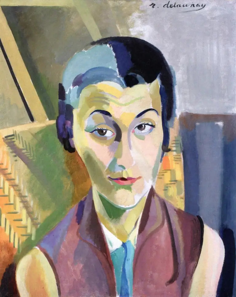 Portrett av Maria Lani - Robert Delaunay