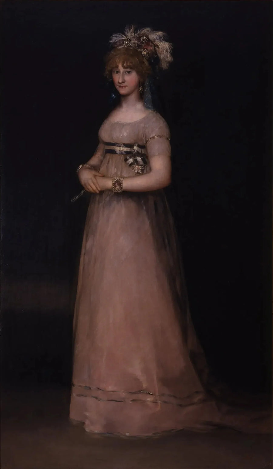 Portrett av María Luisa de Borbón y Vallabriga - Francisco de Goya