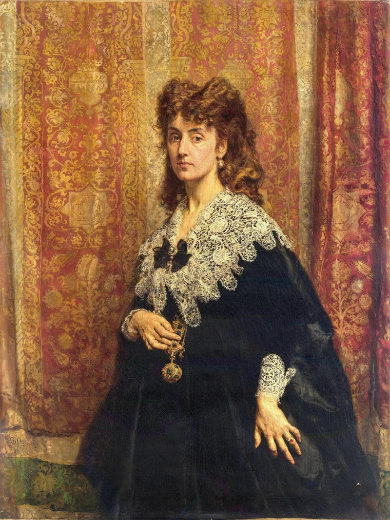 Portrett av Maria Pusłowska (1845-1926) - Jan Matejko

Source:
Portrait de Maria Pusłowska (1845-1926) - Jan Matejko