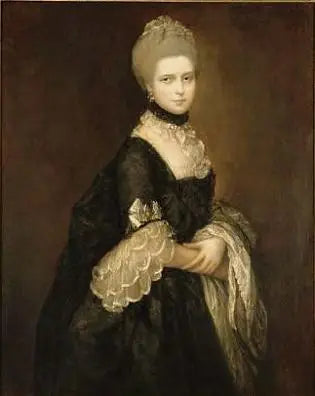 Portrett av Maria Walpole, grevinne av Waldegrave, senere hertuginne av Gloucester (1736-1807) - Thomas Gainsborough

Source:
Portrait de Maria Walpole, comtesse de Waldegrave, plus tard duchesse de Gloucester (1736-1807) - Thomas Gainsborough