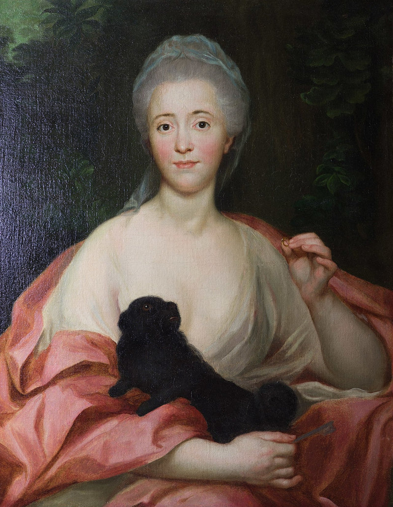 Portrett av Mariana de Silva-Bazán og Sarmiento - Anton Raphael Mengs
