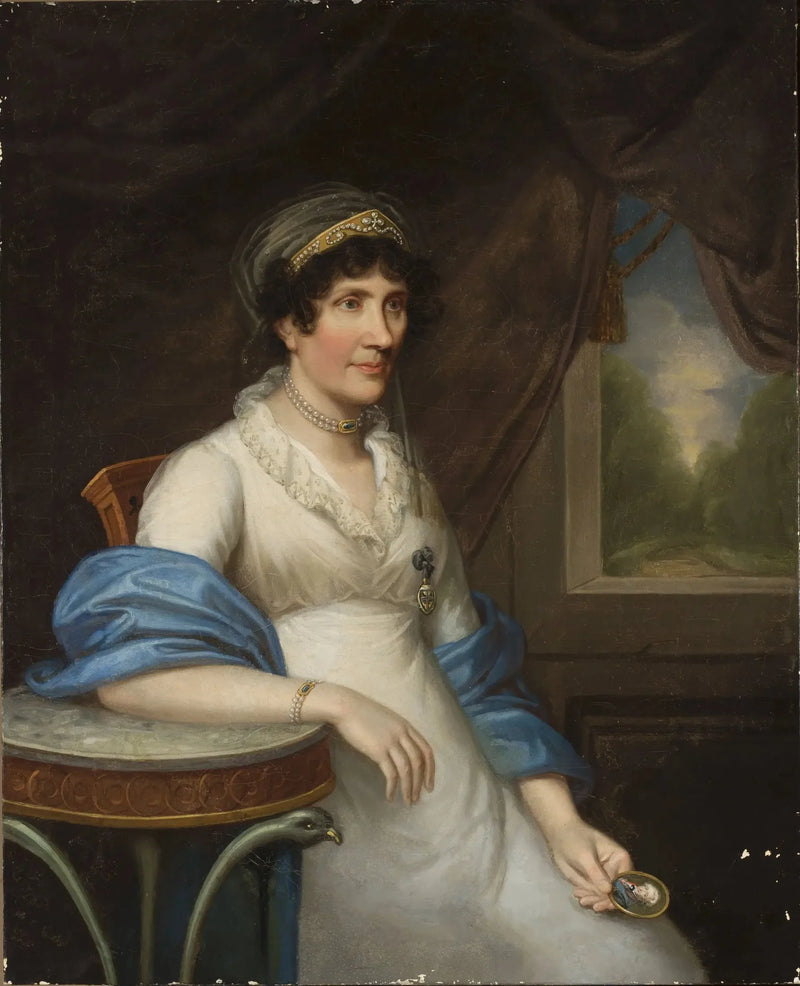 Portrett av Marianna Dembińska født Moszyńska. - Joseph Karl Stieler