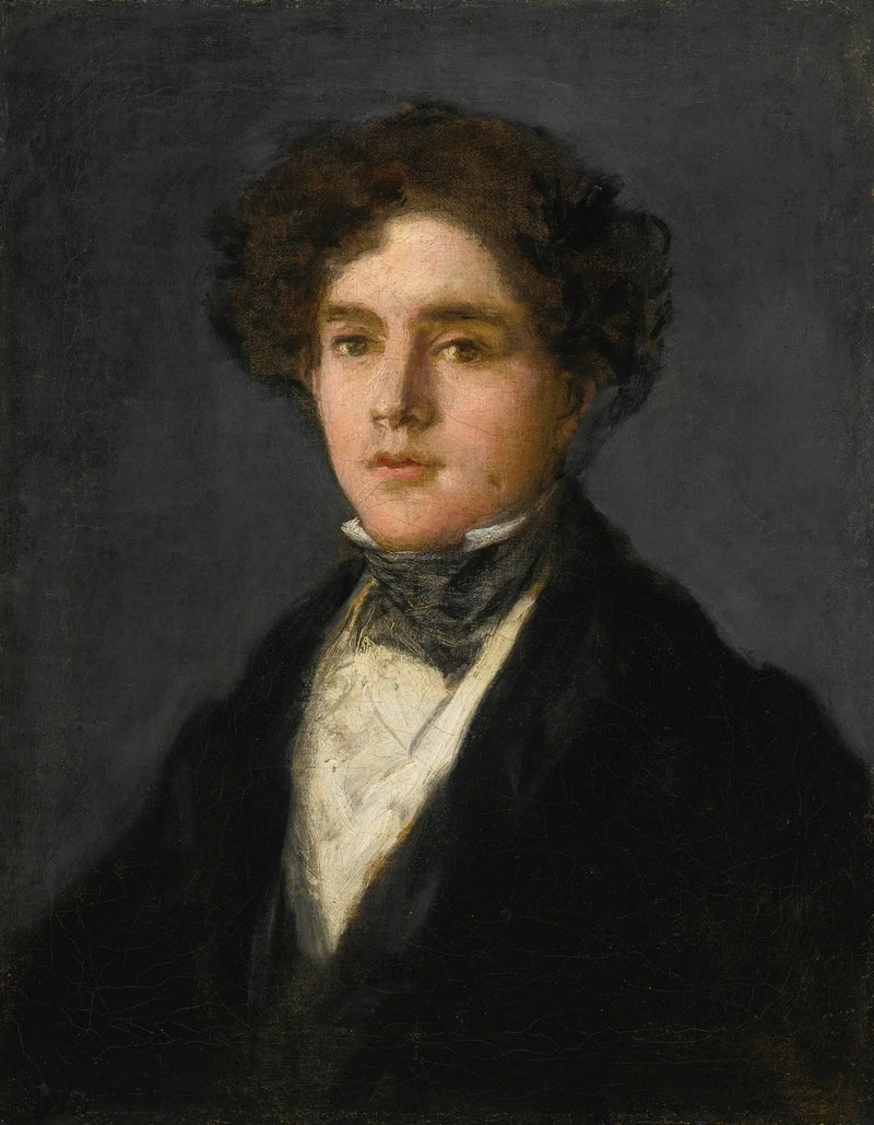 Portrett av Mariano Goya, barnebarn av kunstneren - Francisco de Goya