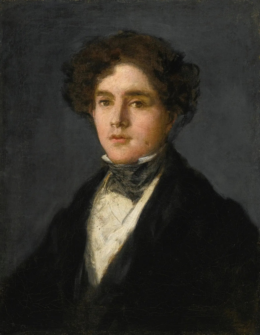 Portrett av Mariano Goya, barnebarn av kunstneren - Francisco de Goya
