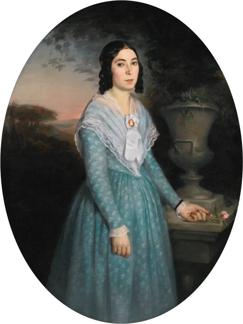 Portrett av Marie-Célina Brieu - Bouguereau
