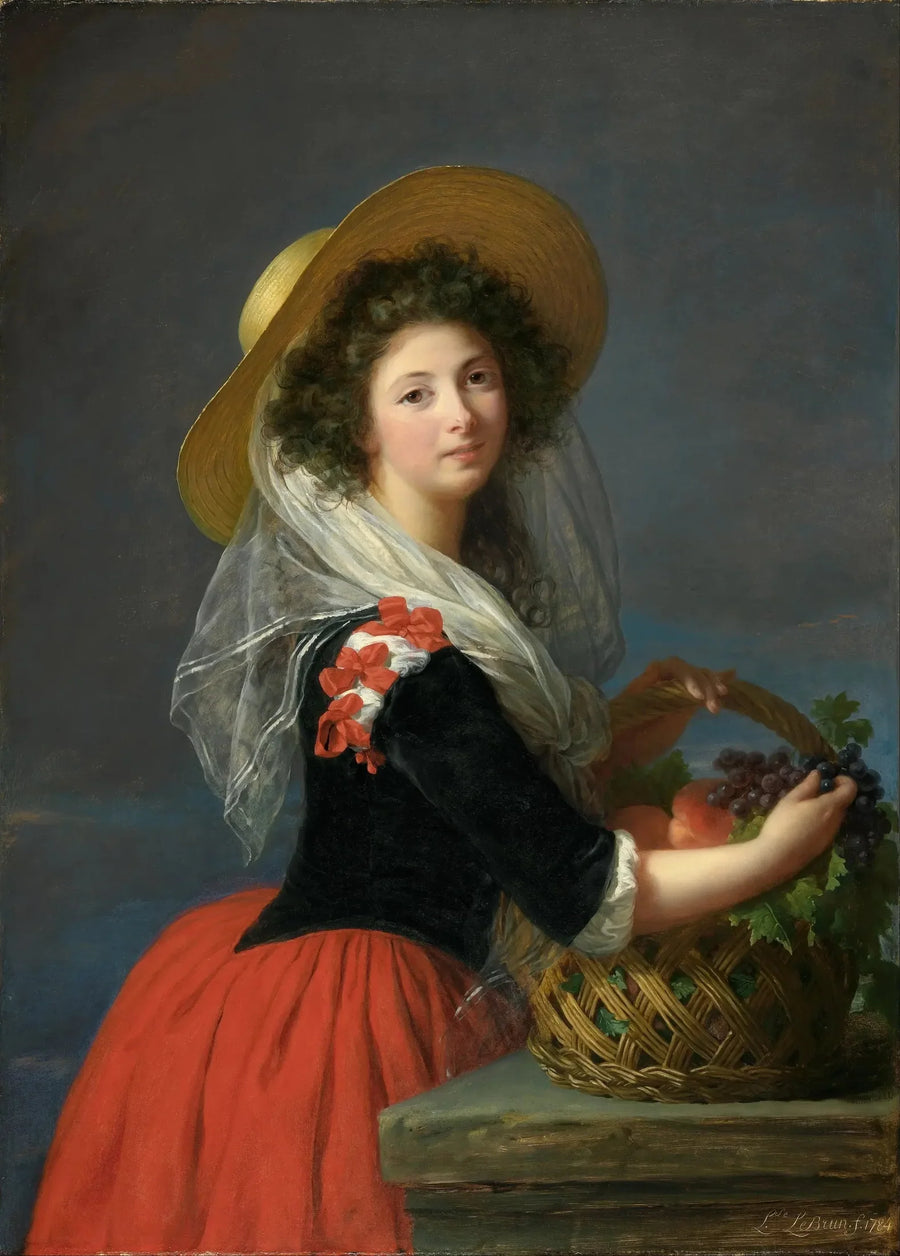 Portrett av Marie Gabrielle de Gramont, hertuginne av Caderousse - Élisabeth Vigée Le Brun

Source:
Portrait de Marie Gabrielle de Gramont, duchesse de Caderousse - Élisabeth Vigée Le Brun