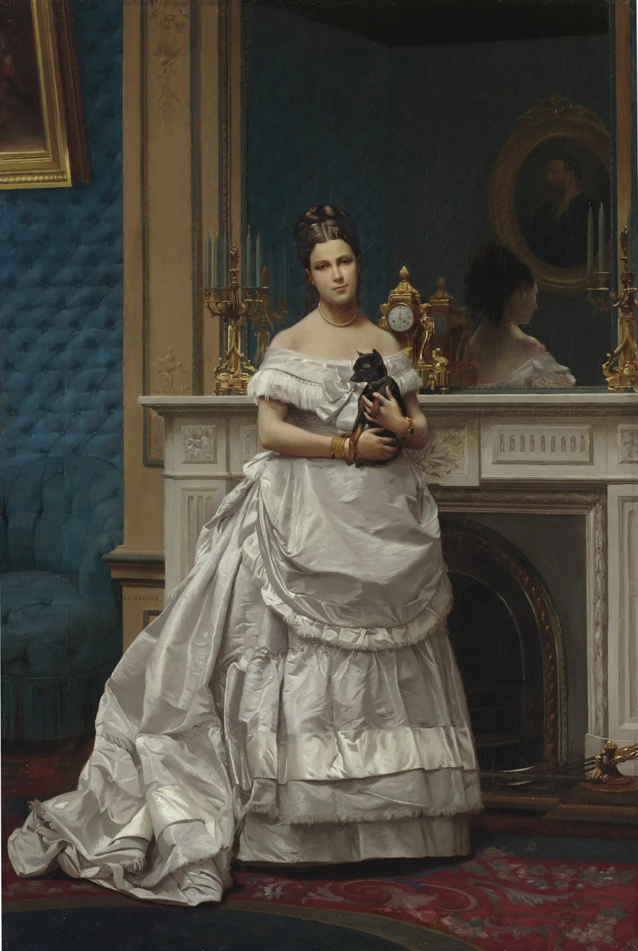 Portrett av Marie Gérôme - Jean-Léon Gérôme