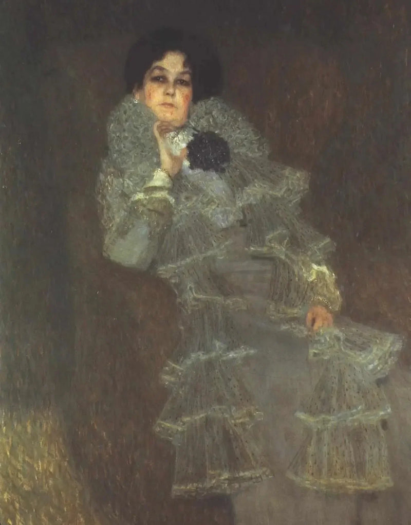 Portrett av Marie Henneberg - Gustav Klimt