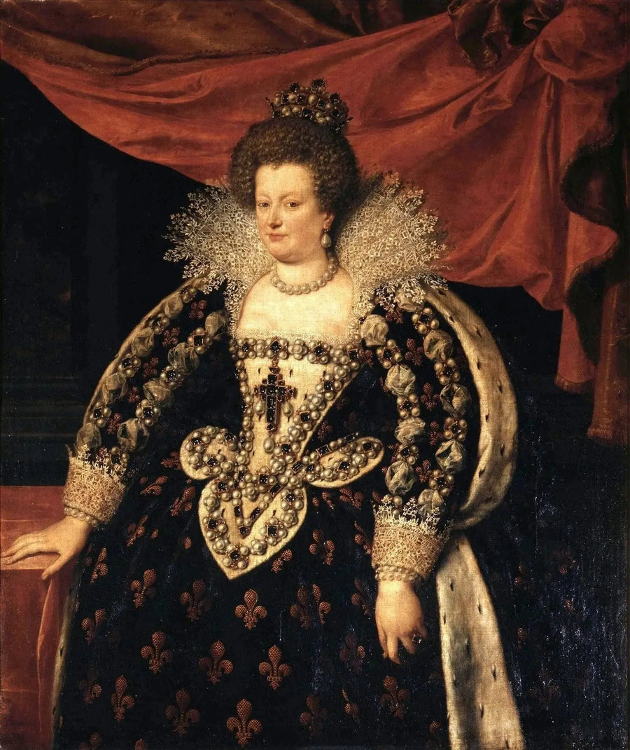 Portrett av Marie de Médicis - Frans Pourbus den Yngre

Source:
Portrait de Marie de Médicis - Frans Pourbus the Younger