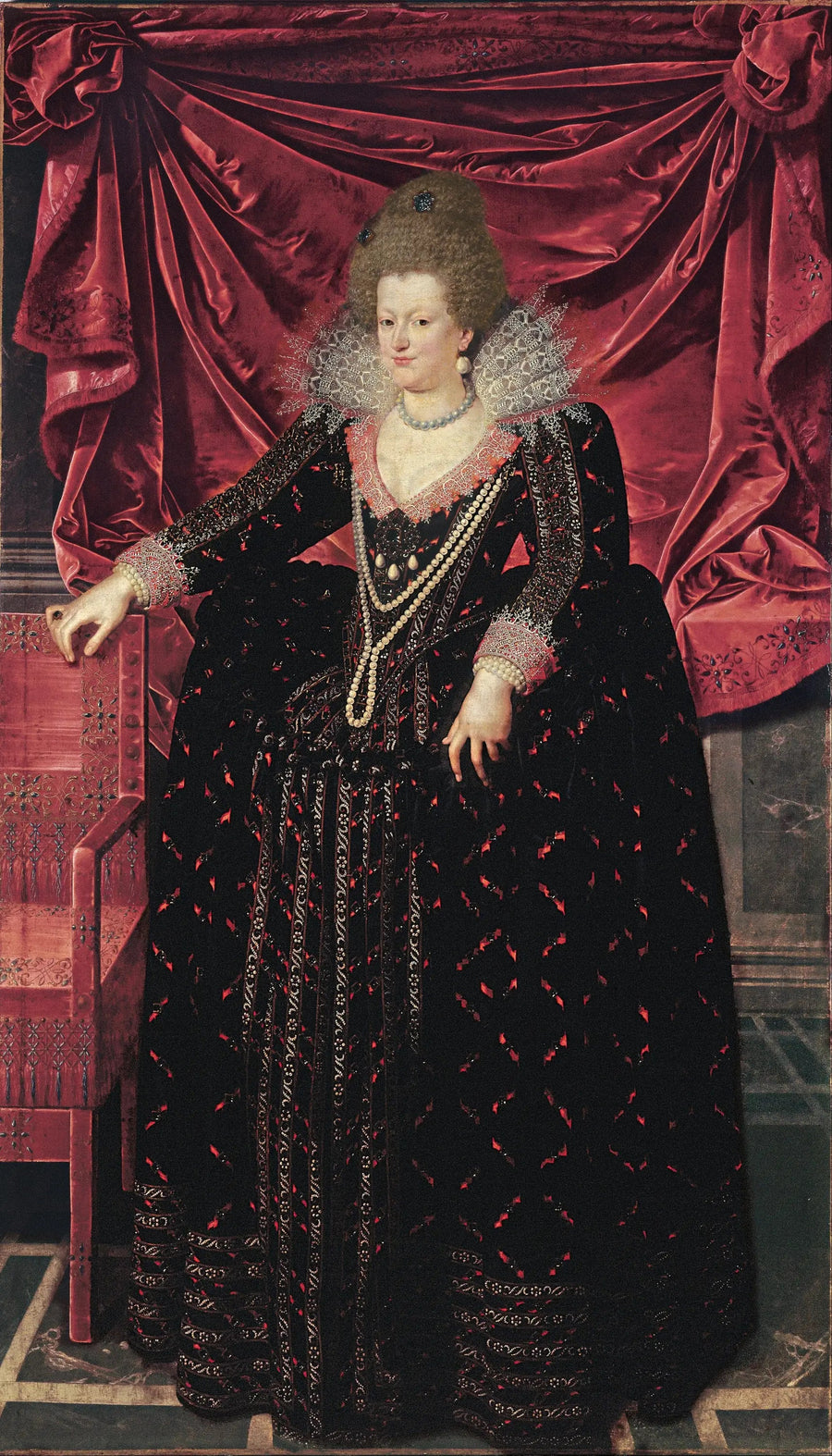 Portrett av Marie de Médicis - Frans Pourbus den Yngre

Source:
Portrait de Marie de Médicis - Frans Pourbus the Younger