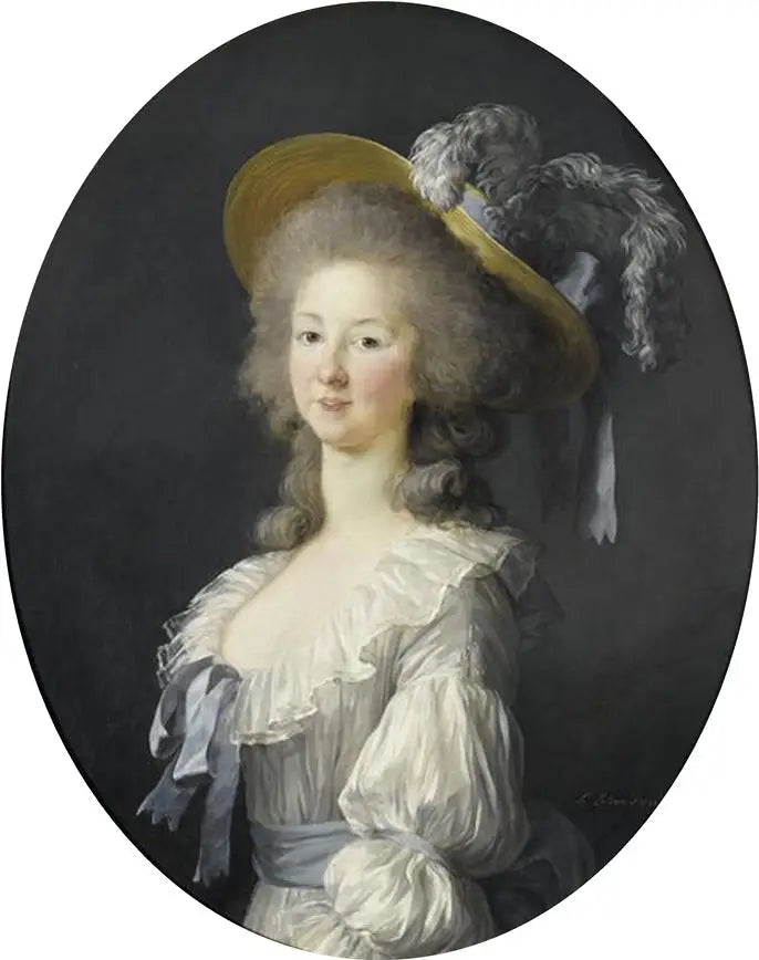 Portrett av Marie-Thérèse-Louise de Savoie-Carignan, prinsesse av Lamballe - Élisabeth Vigée Le Brun

Source:
Portrait de Marie-Thérèse-Louise de Savoie-Carignan, princesse de Lamballe - Élisabeth Vigée Le Brun
