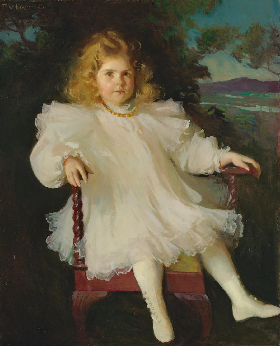 Portrett av Marjorie Coldwell Westinghouse - Frank Weston Benson