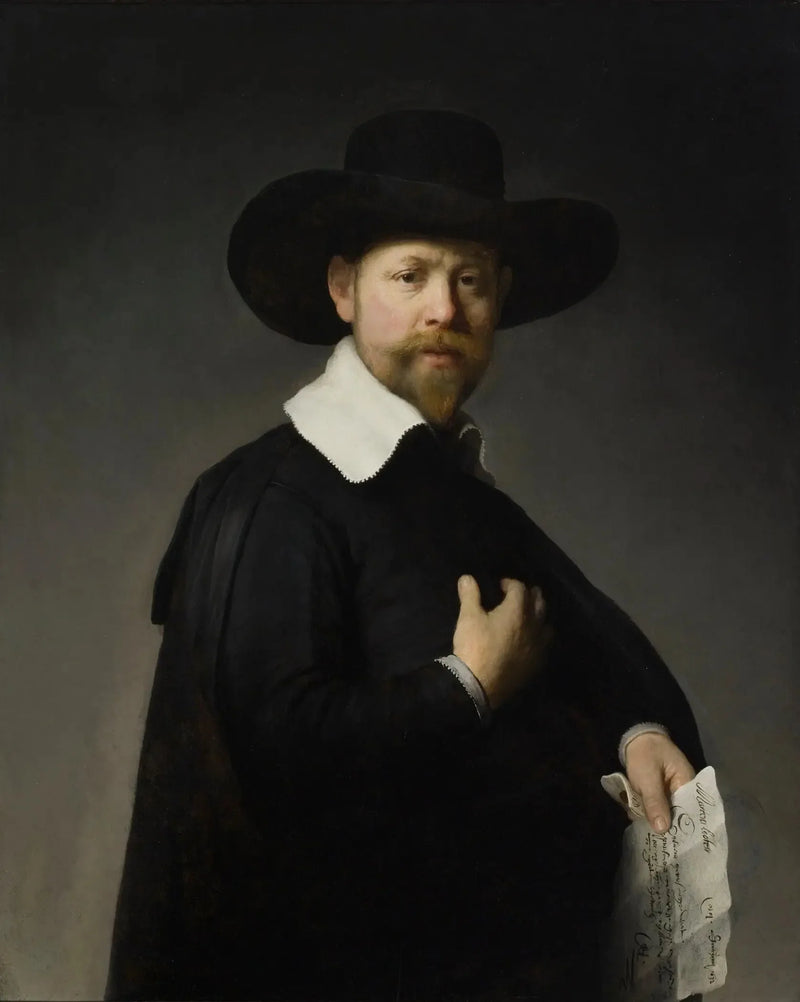 Portrett av Marten Looten - Rembrandt
