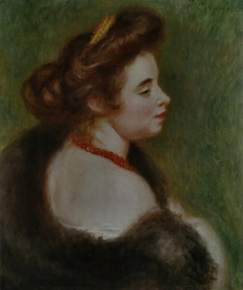 Portrett av Marthe Denis - Pierre-Auguste Renoir