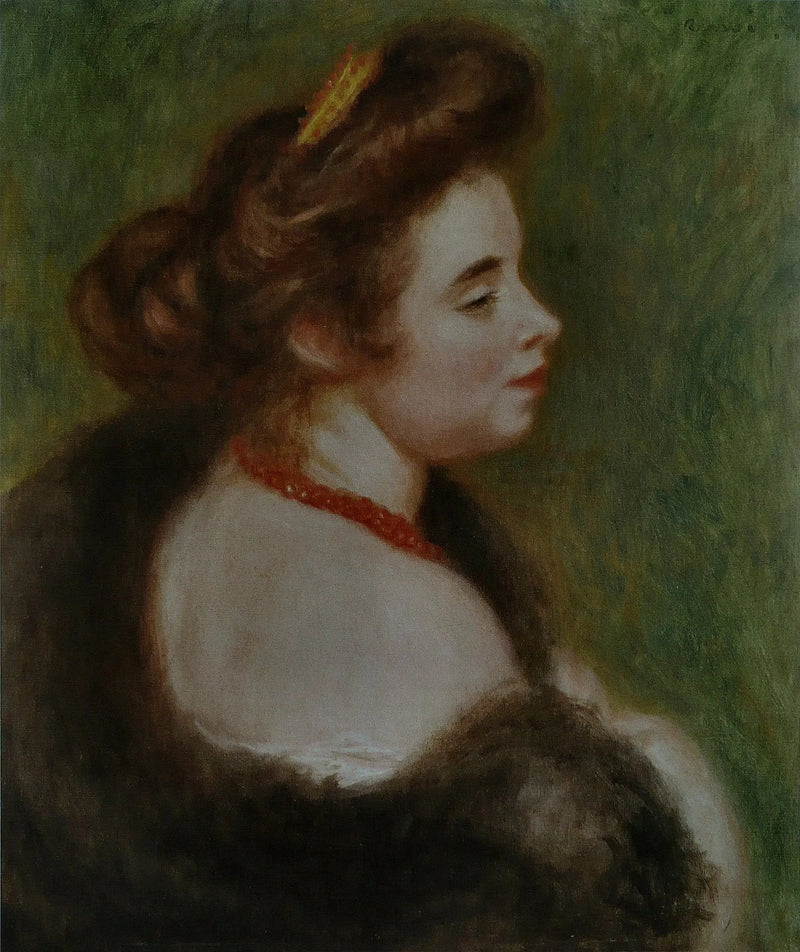 Portrett av Marthe Denis - Pierre-Auguste Renoir