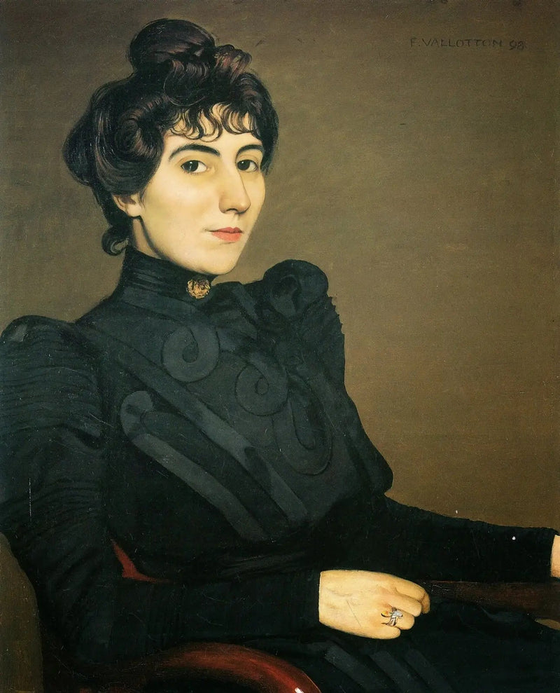 Portrett av Marthe Mellot - Félix Vallotton

Source:
Portrait de Marthe Mellot - Félix Vallotton