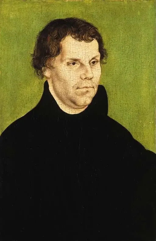 Portrett av Martin Luther - Lucas Cranach den eldre