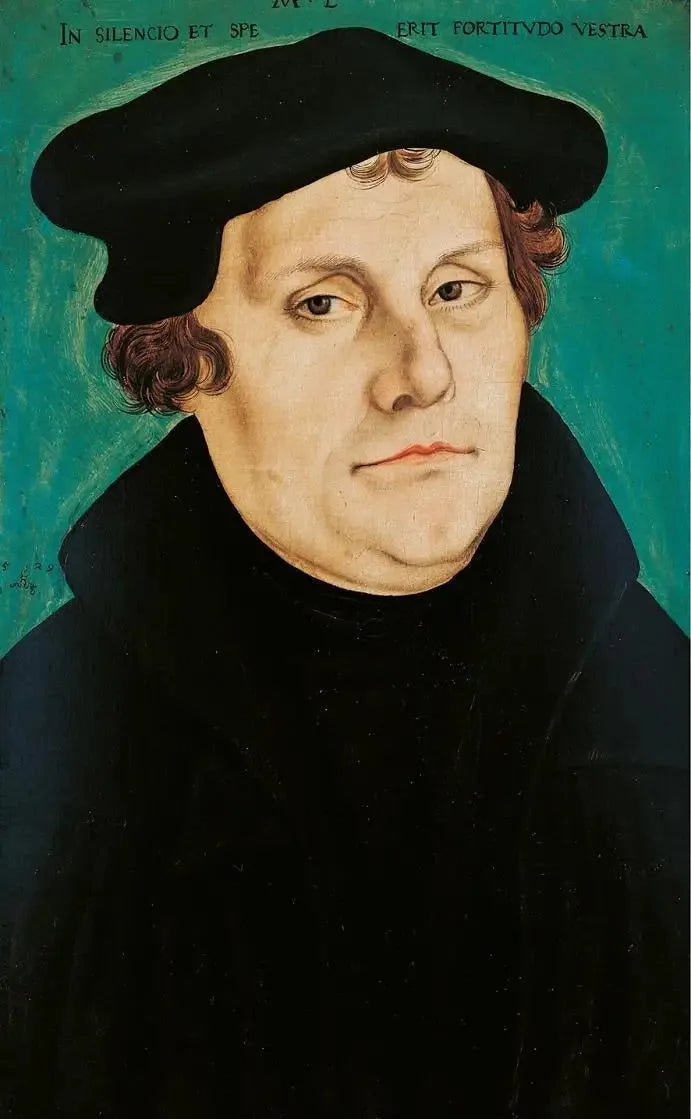 Portrett av Martin Luther - Lucas Cranach den eldre