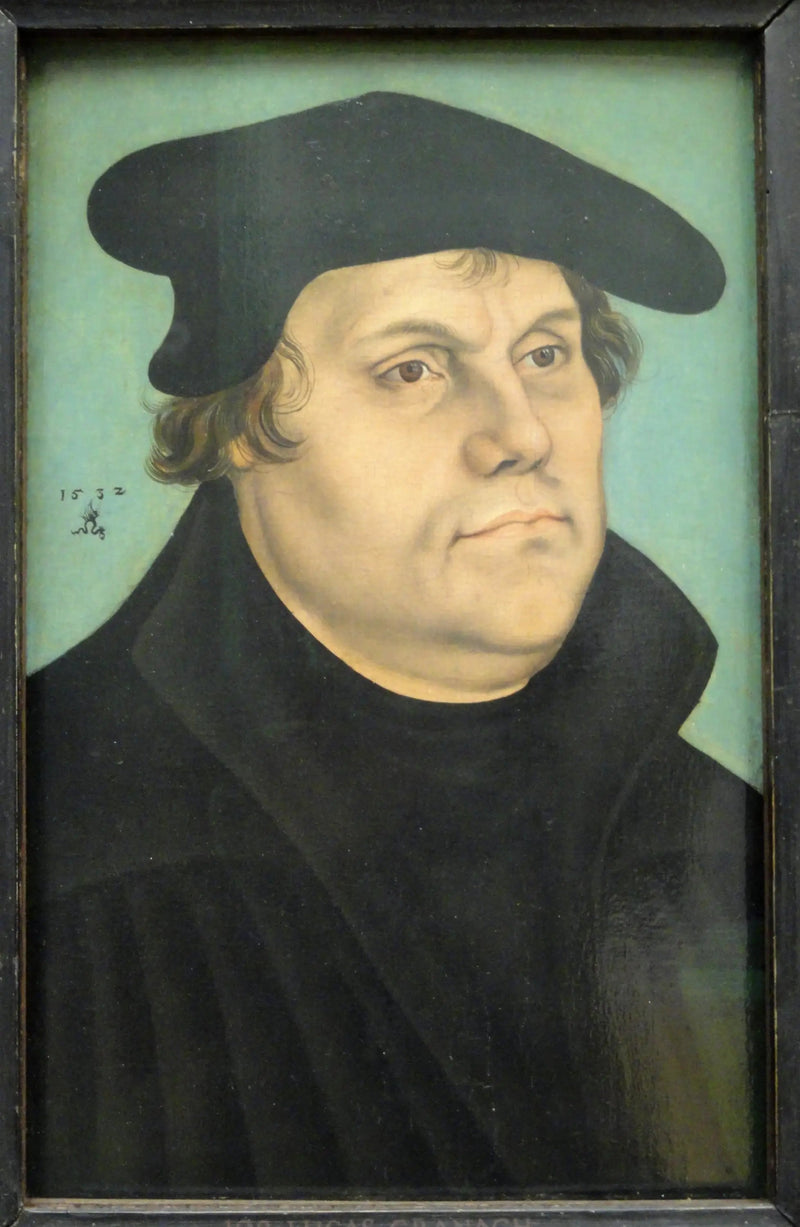 Portrett av Martin Luther - Lucas Cranach den eldre