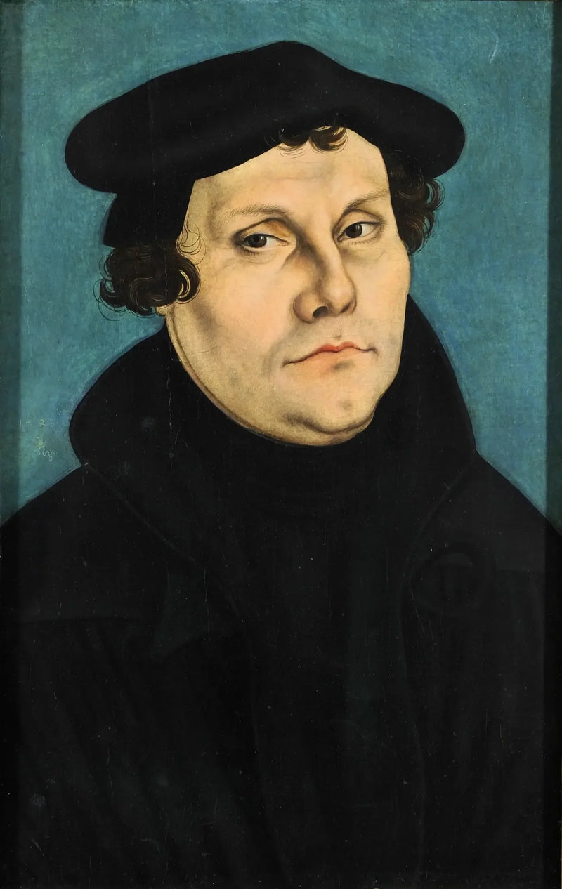 Portrett av Martin Luther - Lucas Cranach den eldre