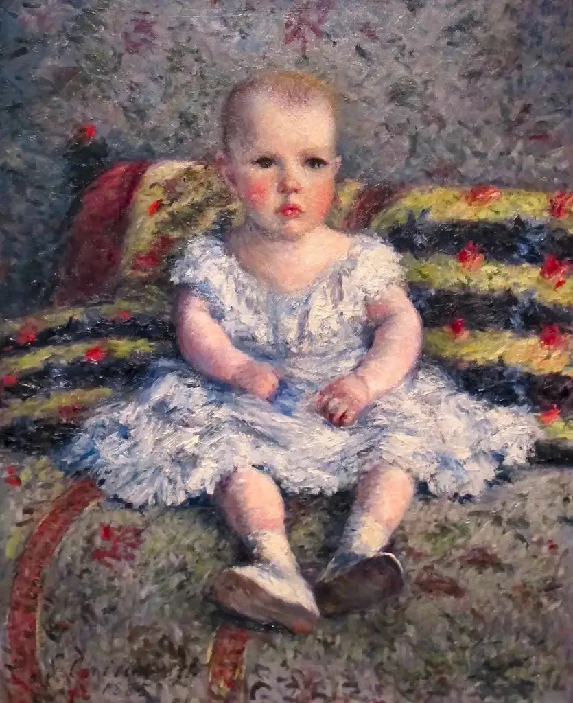 Portrett av Maurice Hugot, barn - Gustave Caillebotte