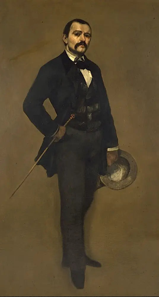 Portrett av Max Buchon - Gustave Courbet