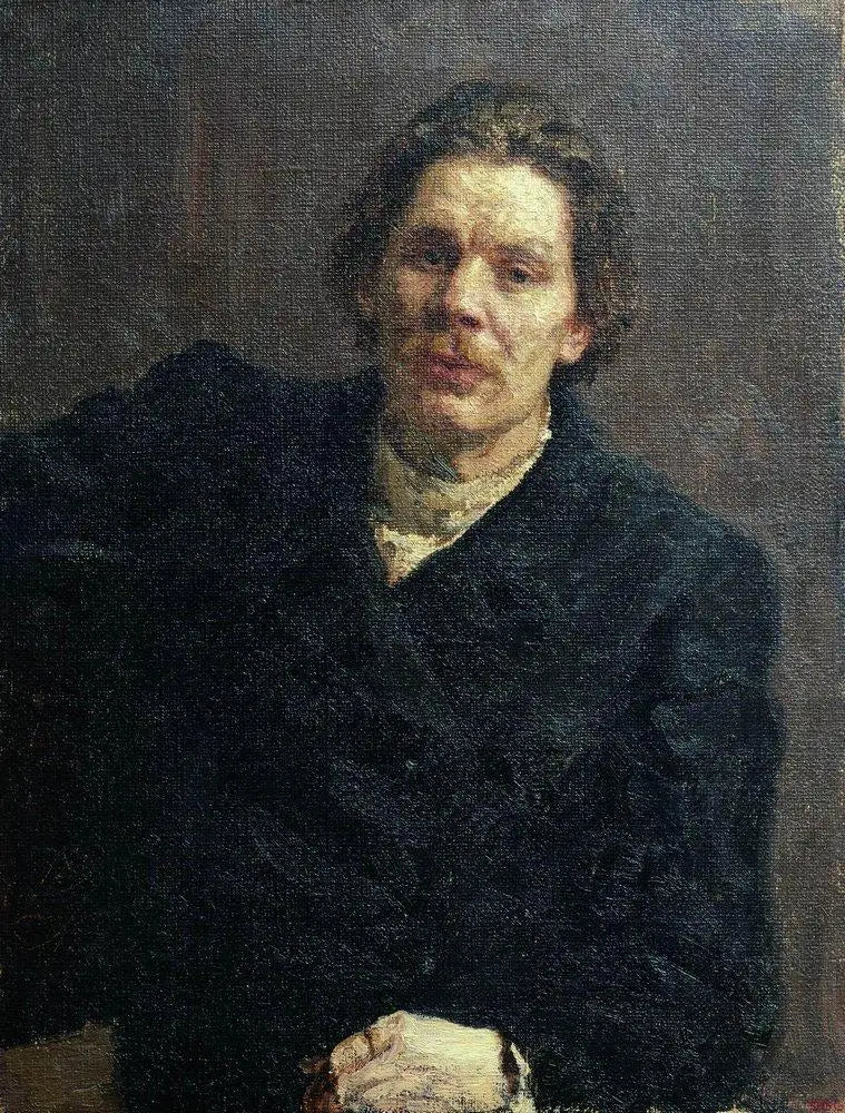 Portrett av Maxime Gorki - Ilya Repin