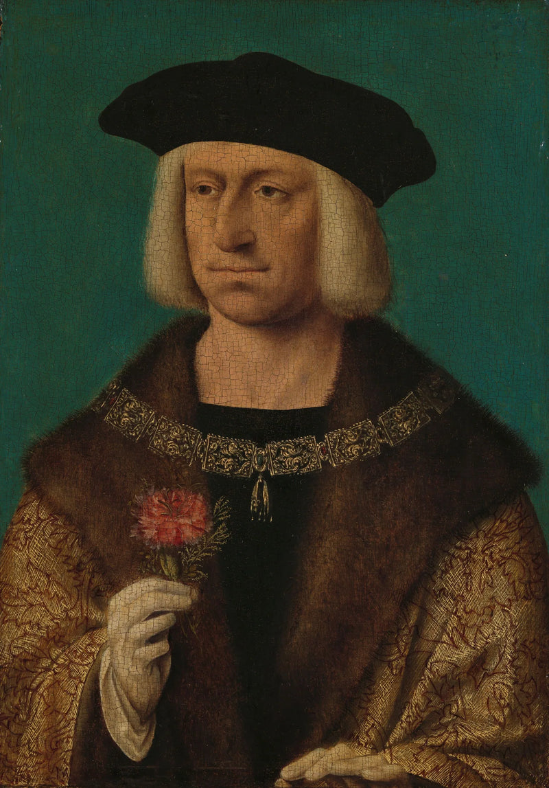 Portrett av Maksimilijan I (1459-1519) - Joos van Cleve