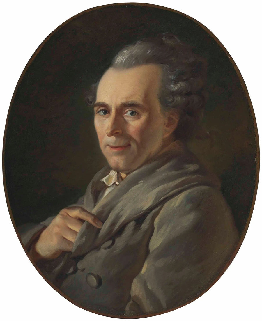 Portrett av Michel-Jean Sédaine - Jacques-Louis David