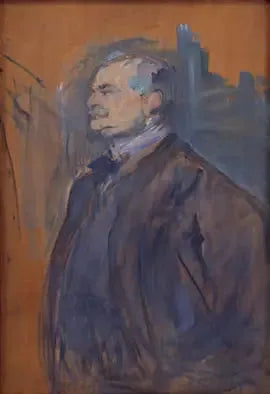 Portrett av Michel Manzi - Henri de Toulouse-Lautrec