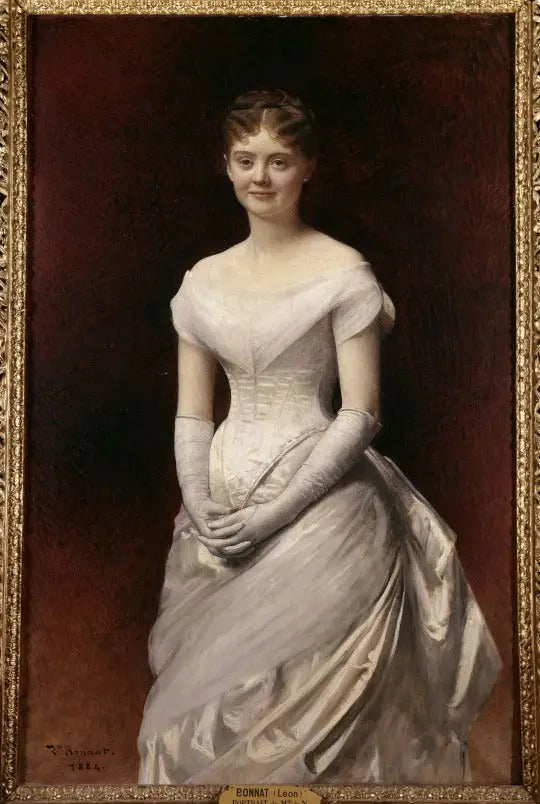 Portrett av Frøken Denouille - Léon Bonnat