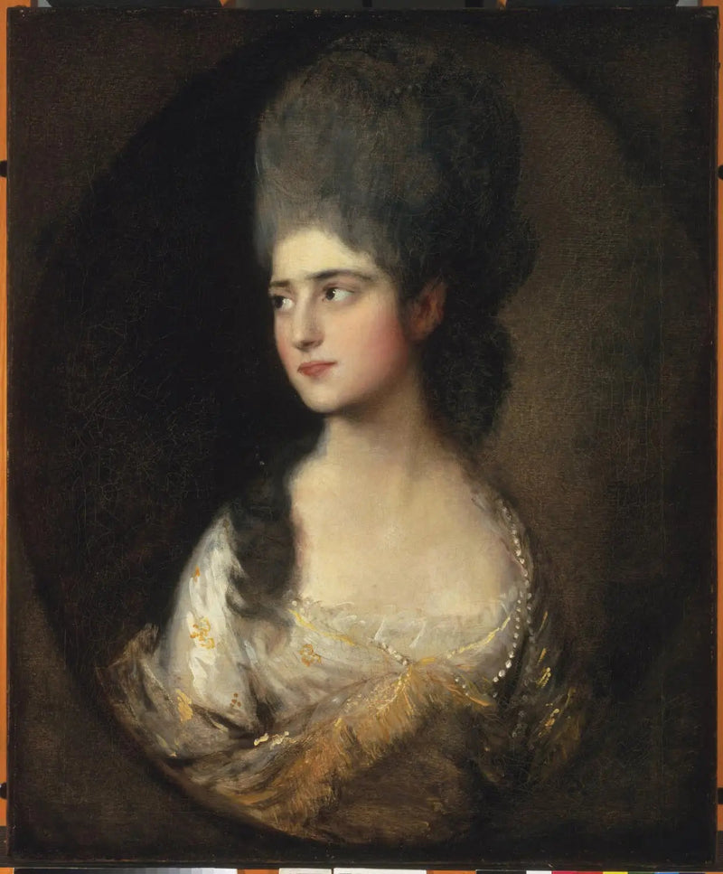 Portrait de Mlle Elizabeth Linley [plus tard Mme Richard Brinsley Sheridan] - Thomas Gainsborough