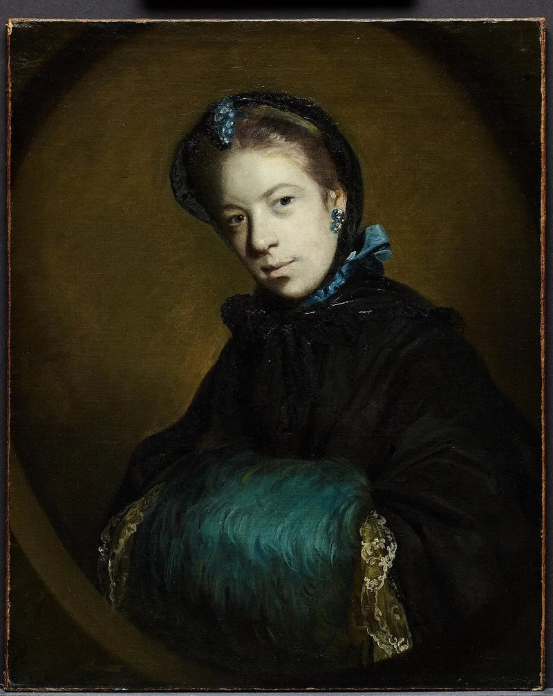 Portrett av frøken Mary Pelham - Joshua Reynolds